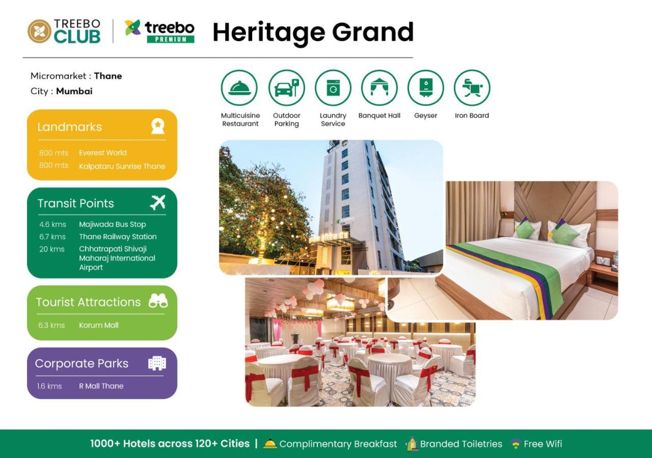 Treebo Premium Heritage Grand -Majiwada Thane Exteriör bild